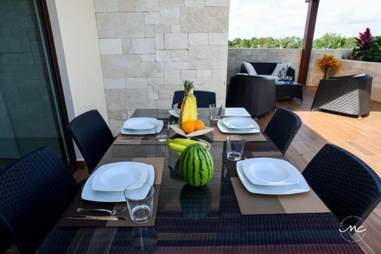 Penthouse Blue Luxury La Veleta Daire Tulum Dış mekan fotoğraf