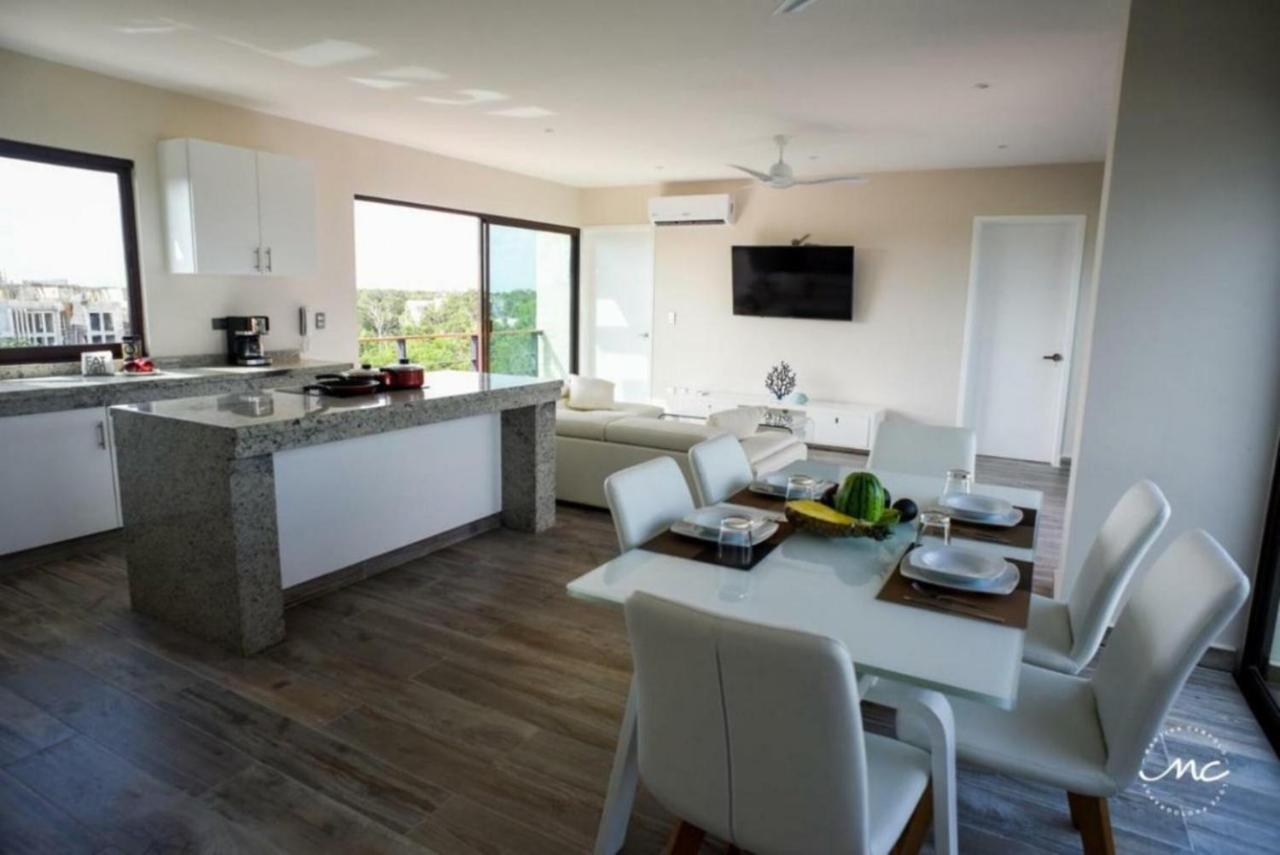 Penthouse Blue Luxury La Veleta Daire Tulum Dış mekan fotoğraf
