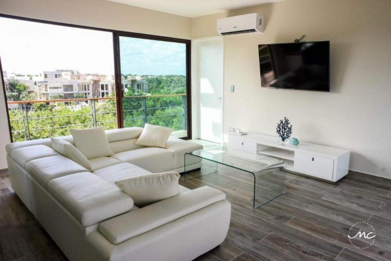 Penthouse Blue Luxury La Veleta Daire Tulum Dış mekan fotoğraf