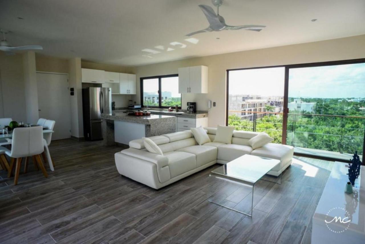 Penthouse Blue Luxury La Veleta Daire Tulum Dış mekan fotoğraf