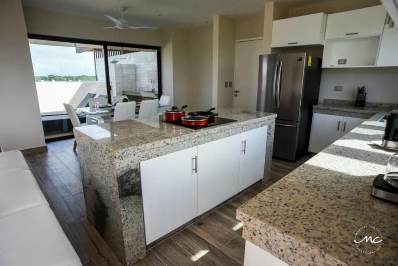 Penthouse Blue Luxury La Veleta Daire Tulum Dış mekan fotoğraf
