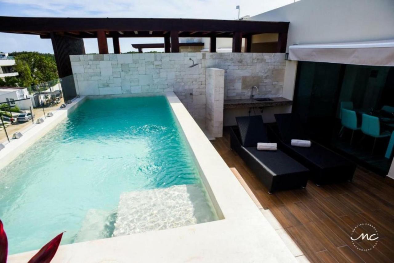 Penthouse Blue Luxury La Veleta Daire Tulum Dış mekan fotoğraf