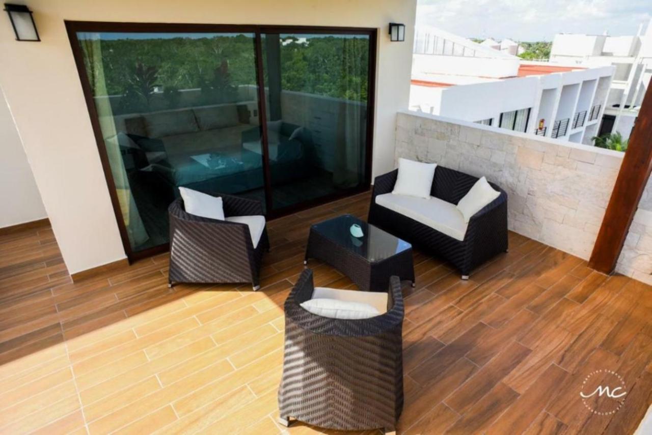 Penthouse Blue Luxury La Veleta Daire Tulum Dış mekan fotoğraf