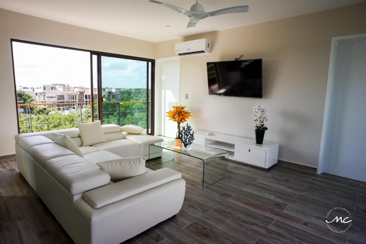 Penthouse Blue Luxury La Veleta Daire Tulum Dış mekan fotoğraf